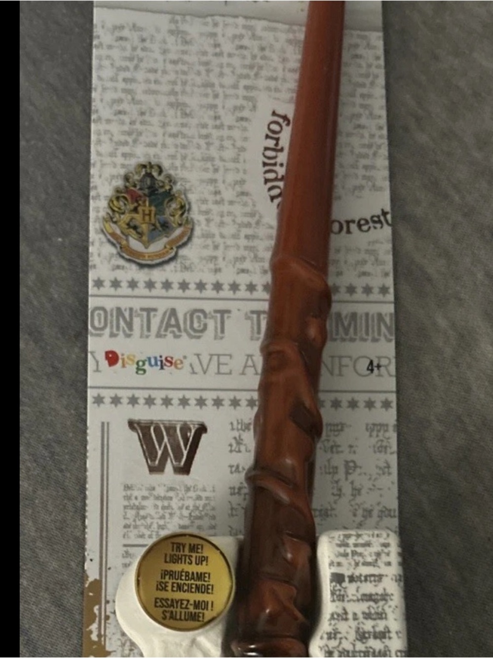 Harry Potter Deluxe Light Up Wand Hermione Granger NIB NEW